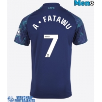 Leicester City Issahaku Fatawu #7 Replica Away Shirt 2025-26 Short Sleeve